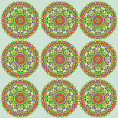 Abstract seamless geometric pattern