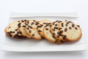 Galettes aux pépites de chocolat