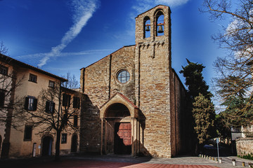 arezzo chiesa di san domenico cristo cimabue