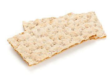 Wheat crispbread slices