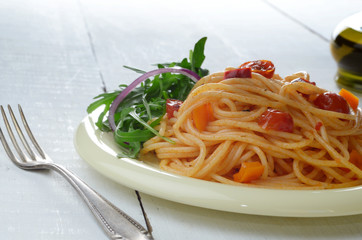 Spaghetti marinara pasta