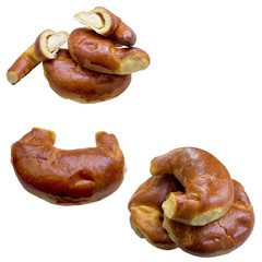 Assortment of baked bread.