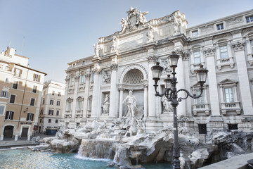 fontana dei trevi, roma, italia