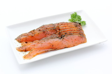 Tranches de saumon