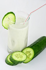 green cucumber coctail