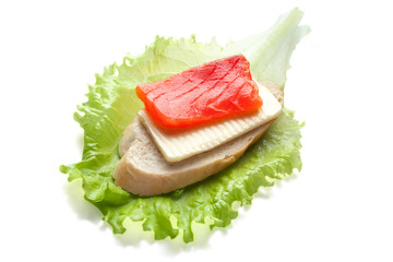 Bread And Butter fish Sandwich