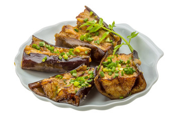 Grilled eggplant