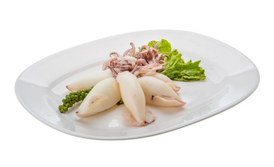 Boiled squid