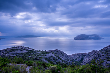 Kroatische Küstenlandschaft