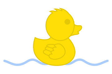 a plastic duck