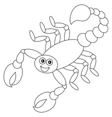 a scorpion shadow