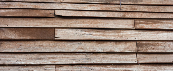 Obraz premium Old discolored wood texture background