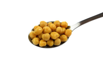 closeup chickpeas