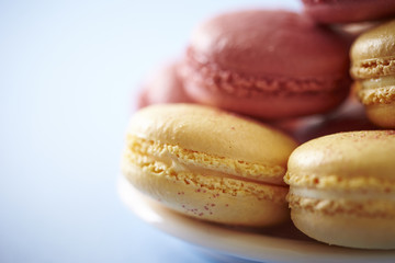 colorful macarons