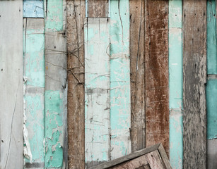 Old Grunge wooden wall texture,Tropical