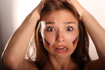 Naklejka premium Deutschlandfan