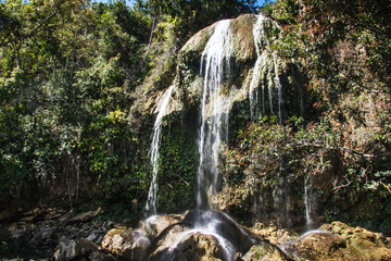 Views of the Soroa waterfall, Pinar del Rio, Cuba - 64586625