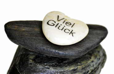 Herz Viel Glück