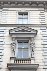 Wall of old building