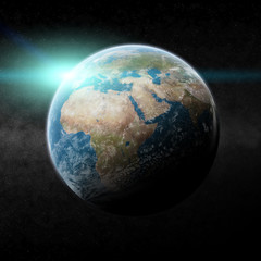 Planet Earth sunrise