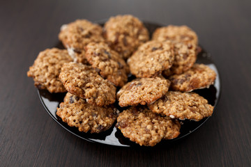 oatmeal cookies with raisins