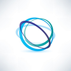 abstract vector symbol, business deisign element