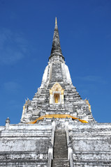 Fototapeta premium Wat Phukhao Thong, temple in Ayutthaya , Thailand