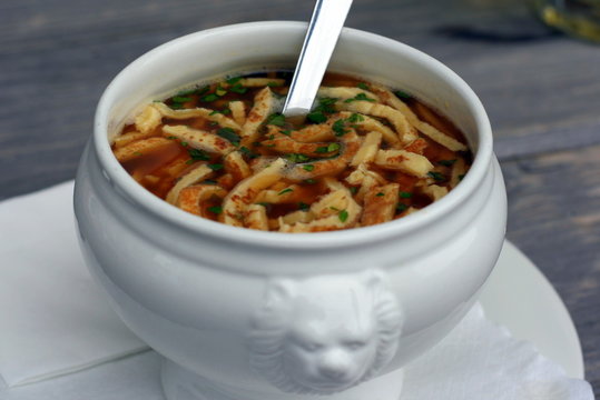 Fl&auml;dlesuppe