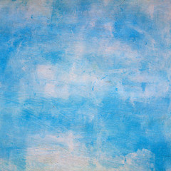 Grunge blue background