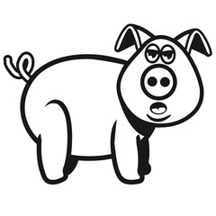 Schwein doof