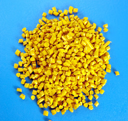 plastic polymer granules