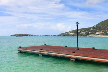 Obraz premium Captain Hodge Wharf