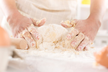 Making dough