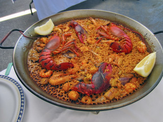 Paella de Bogavante