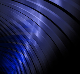 blue detailed fractal illustration background