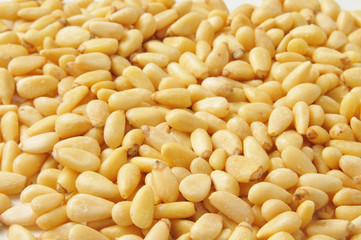 Pine nut background