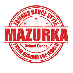 Mazurka stamp