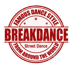 Breakdance stamp