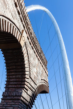 Millennial Arch In Tijuana, Mexico