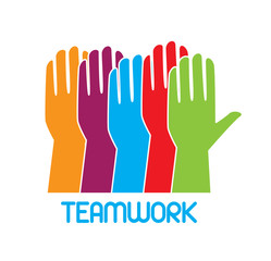 Fototapeta premium Teamwork design