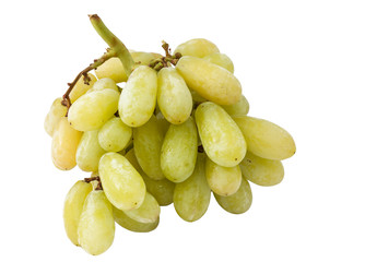 Isolated grapes with clipping path