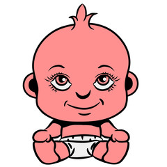 Baby süss niedlich windel