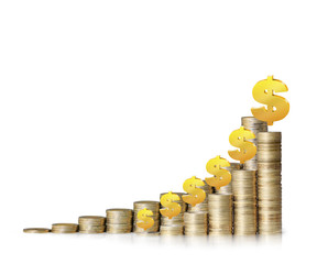 gold  coins and graph them