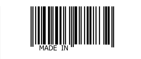 Made in... on barcode