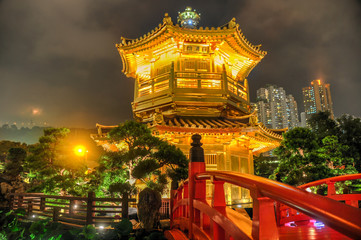 Golden Pavilion of Nan Lian Garden, Hong Kong