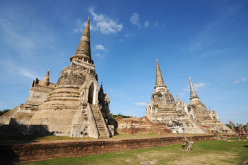 Fototapeta premium Wat Phra Sri Sanphet , Ayutthaya, Thailand