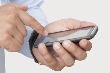 Touching a Smart Phone