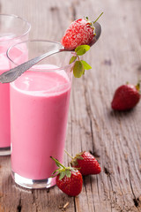 strawberry smoothie