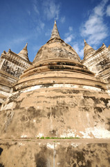 Wat Phra Sri Sanphet at Ayutthaya Historical Park Thailand