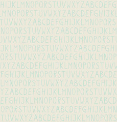 alphabet seamless pattern